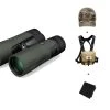 VORTEX Diamondback HD 10x42 Binocular W/ GlassPak Harness Case, Multicam Camo Cap And Microfiber Cleaning Cloth