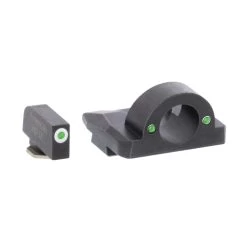 AMERIGLO Ghost Ring Green Tritium Night Sight Set For Glock Gen5 17,19,19X,26,45 (GL-5125)