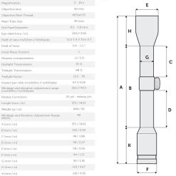 MEOPTA Optika6 3-18x50 .308 30mm FFP 1st Focal Plane Illuminated Riflescope (653573) -Optics - Telescope media 06716.1678260871