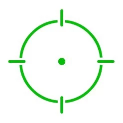 HOLOSUN SCS-MOS Multi-Reticle 32MOA Green Circle & 2MOA Dot MOS Pistol Cut Solar-Charging Reflex Sight (SCS-M-GR) -Optics - Telescope media 18111.1657044069