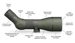 VORTEX Razor HD 27-60x85 Angled Spotting Scope (RS-85A) -Optics - Telescope media 18707.1557227506