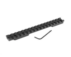 EVOLUTION GUN WORKS Savage Round Back Short Action Picatinny Scope Base 0 MOA (41000)