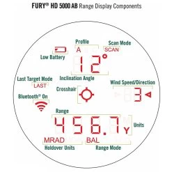 VORTEX Fury HD 5000 AB 10x42 Binoculars (LRF302) -Optics - Telescope media 27250.1667829779