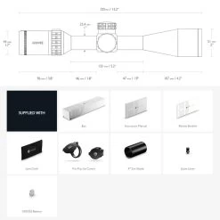 HAWKE Frontier SF 3-15x44 1in Mil Pro IR Black Riflescope (18120) -Optics - Telescope media 34072.1677574469