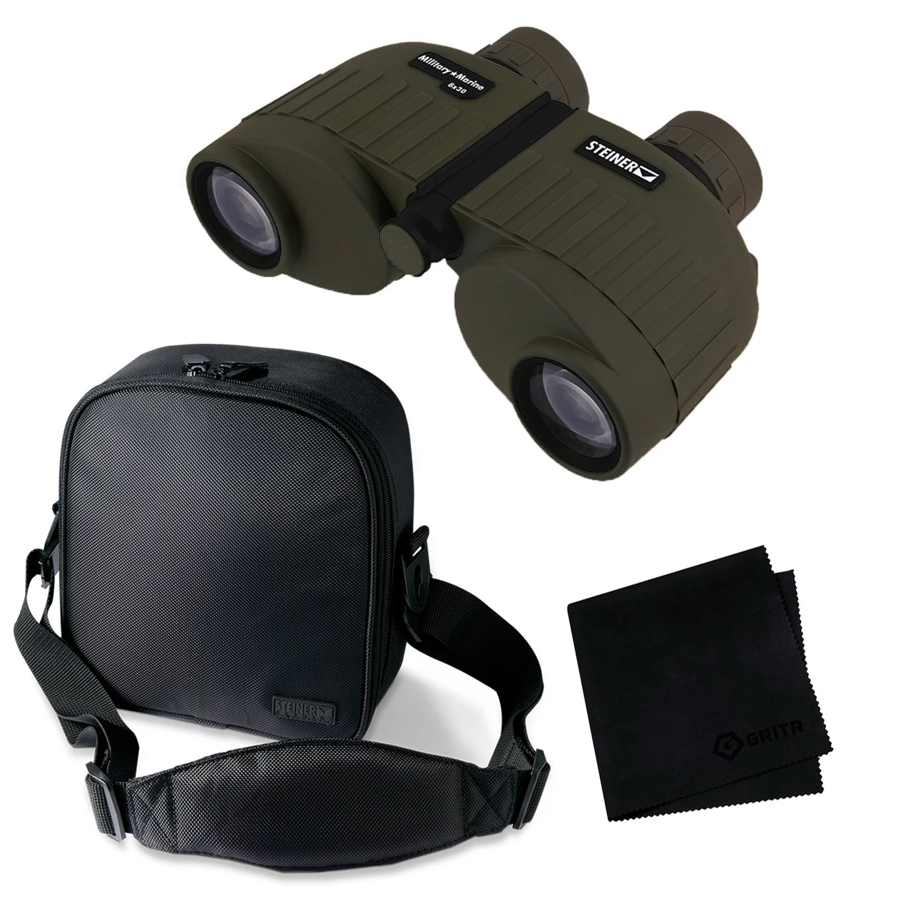 STEINER MM830 Military-Marine 8x30 With Case And Cleaning Cloth Binocular (2033+605+MF) 2 STEINER MM830 Military-Marine 8x30 With Case And Cleaning Cloth Binocular (2033+605+MF) - Image 2