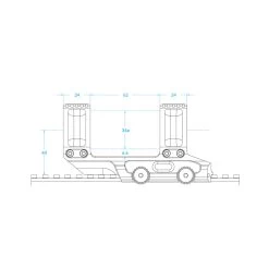 SCALARWORKS LEAP/09 34mm Scope Mount With 1.57in Height (SW0910) -Optics - Telescope media 37256.1677848359