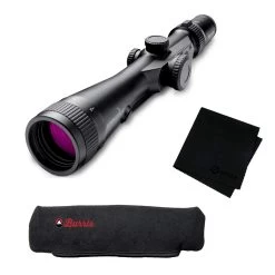 BURRIS Eliminator III 4-16x50 X96 Ballistic Reticle Riflescope With Scope Cover And Cleaning Cloth (200116+626063+MF)