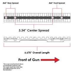 EVOLUTION GUN WORKS Winchester XPR Short Action 0 MOA Picatinny Rail (42603) 5 EVOLUTION GUN WORKS Winchester XPR Short Action 0 MOA Picatinny Rail (42603) -Optics - Telescope media 48733.1633270546