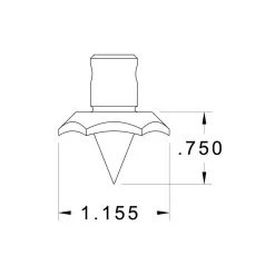 ACCUSHOT Atlas Raider Cleat Feet (BT74) -Optics - Telescope media 48865.1658216362