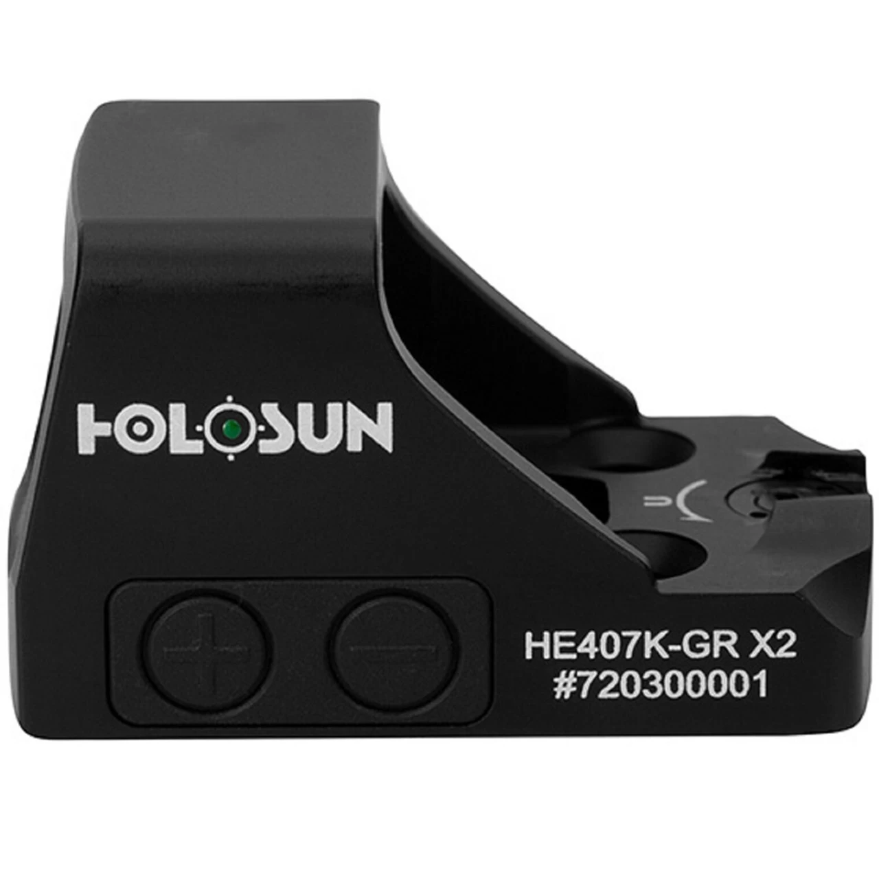 HOLOSUN 6MOA Green Dot-Only Open Reflex Sight With Shake Awake (HE407K-GR-X2) 2 HOLOSUN 6MOA Green Dot-Only Open Reflex Sight With Shake Awake (HE407K-GR-X2) - Image 2
