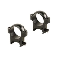 BURRIS Zee Weaver-Style 1in Medium Gloss Black Rings (420081)