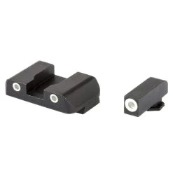 AMERIGLO For Glock Pro Style Glk 17-39 Green Tritium With White Outline Front And Rear Sights (GL-227) -Optics - Telescope media 52166.1623073168