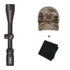 VORTEX Crossfire II 4-12x44mm Dead-Hold-BDC Reticle 1in Riflescope With Counterforce Camo Cap And Microfiber Cleaning Cloth (VOR-CF2-31015+120-64-MUL+MF)