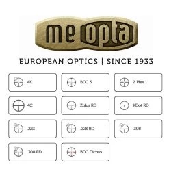 MEOPTA Optika6 2.5-15x44 BDC 30mm Riflescope (653616) -Optics - Telescope media 54977.1609402531