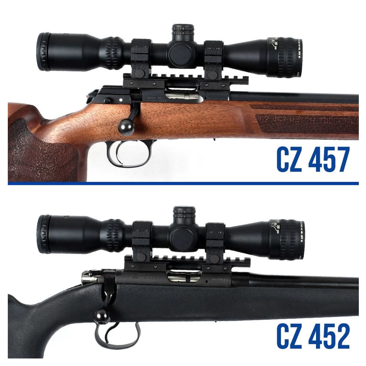 EVOLUTION GUN WORKS HD CZ 452/453/455 For 11mm 20 MOA Picatinny Rail Mount (80912) 4 EVOLUTION GUN WORKS HD CZ 452/453/455 For 11mm 20 MOA Picatinny Rail Mount (80912) - Image 4