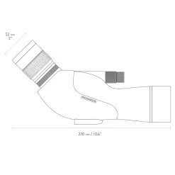 HAWKE Endurance ED 13-39x50 Green Angled Spotting Scope (56193) -Optics - Telescope media 57497.1677574646