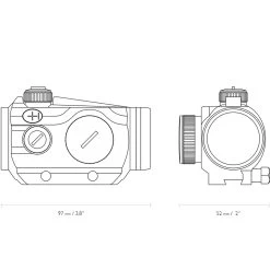 HAWKE Vantage 1x30 Black Red Dot Sight With 9-11mm Rail (12107) 7 HAWKE Vantage 1x30 Black Red Dot Sight With 9-11mm Rail (12107) -Optics - Telescope media 60777.1609317262