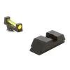 AMERIGLO Amber Fiber Front/Black Rear Sight Set For Glock 17,19