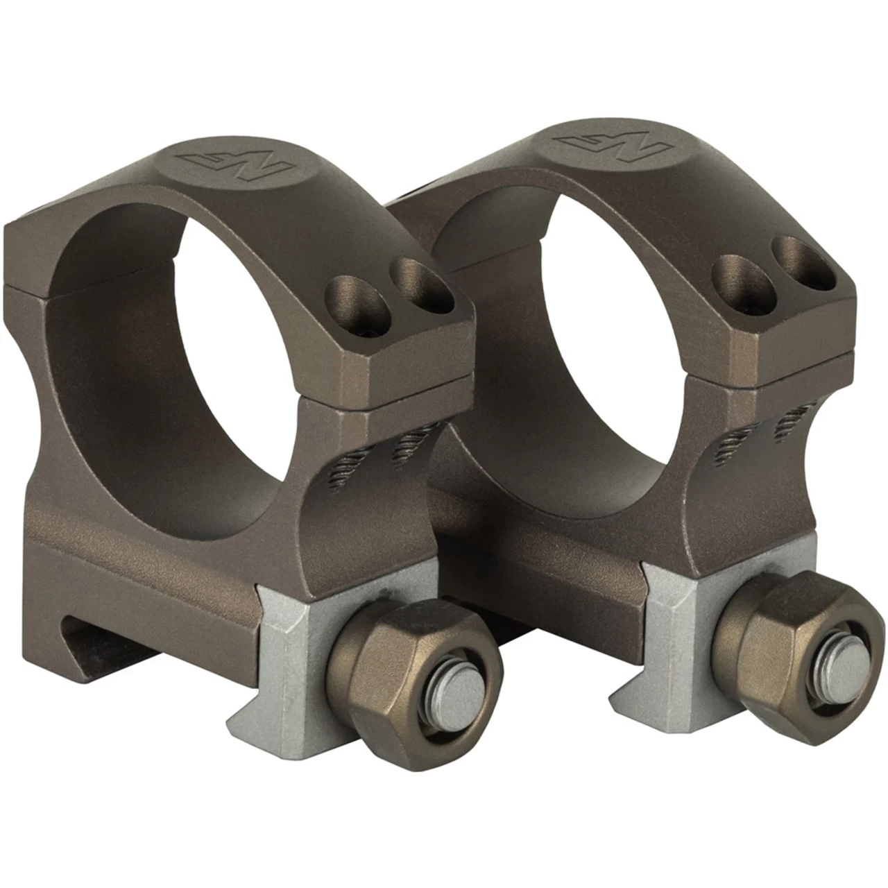 NIGHTFORCE XTRM 1.375in X-High 30mm Ultralite 4 Screw Dark Earth Ring Set (A678) 3 NIGHTFORCE XTRM 1.375in X-High 30mm Ultralite 4 Screw Dark Earth Ring Set (A678) - Image 3