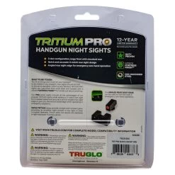 TRUGLO Tritium Pro Handgun Night Sights For Glock Pistols (TG231G1C) -Optics - Telescope media 69503.1641983101