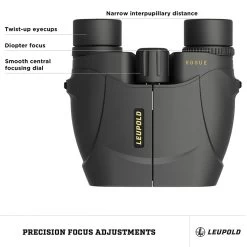 LEUPOLD BX-1 Rogue 8x25mm Compact Black Binocular (59220) -Optics - Telescope media 72441.1678177749