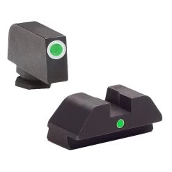 AMERIGLO I-Dot GreenTritium Sight Set For Glock 42/43 Models (GL-105)