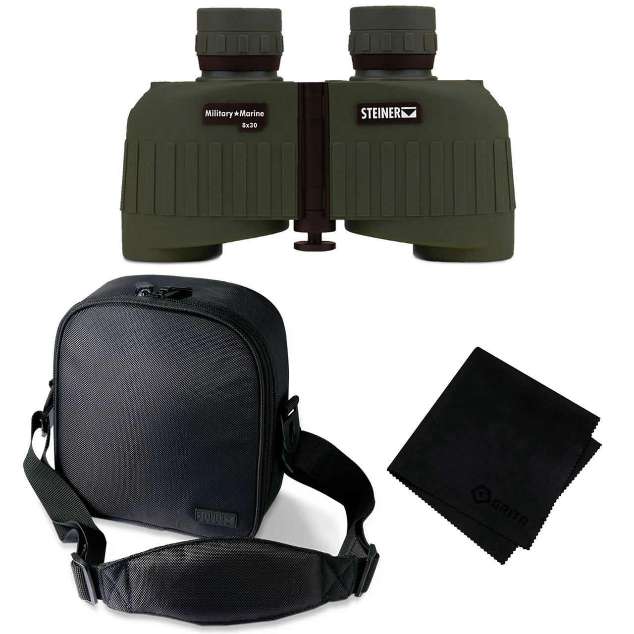 STEINER MM830 Military-Marine 8x30 With Case And Cleaning Cloth Binocular (2033+605+MF) 1 STEINER MM830 Military-Marine 8x30 With Case And Cleaning Cloth Binocular (2033+605+MF)