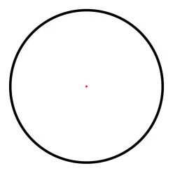 HAWKE Vantage 1x25 Black Red Dot Sight With 9-11mm Rail (12106) -Optics - Telescope media 84292.1611414756