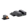 AMERIGLO I-Dot Green Tritium Orange Outline Front/Green Single Dot Rear Night Sight Set (SW-201)